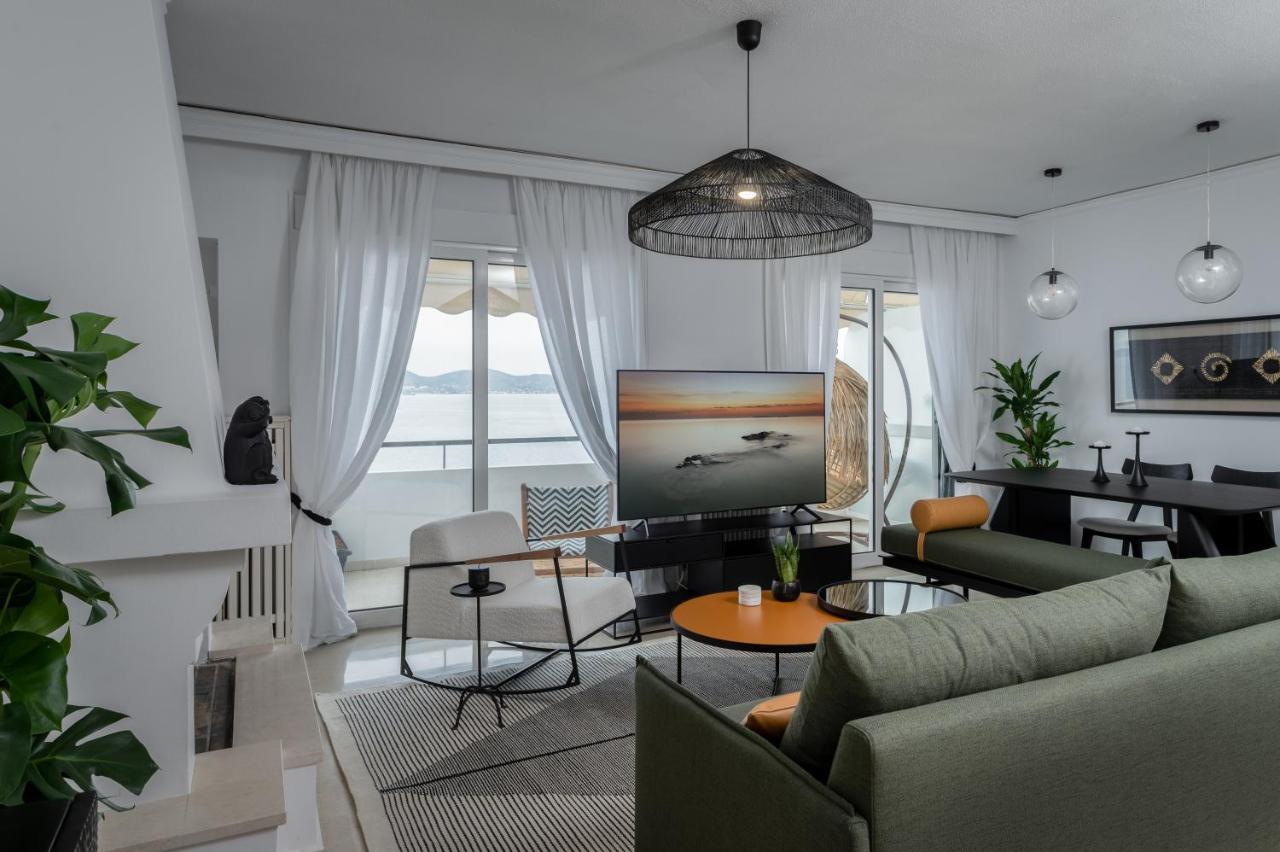 Blue Chill Paradise Seaview Suite W/ Kingbed Пирей Экстерьер фото